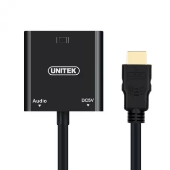 UNITEK Y-6333 karta interfejsowa/adapter 3.5 mm, VGA