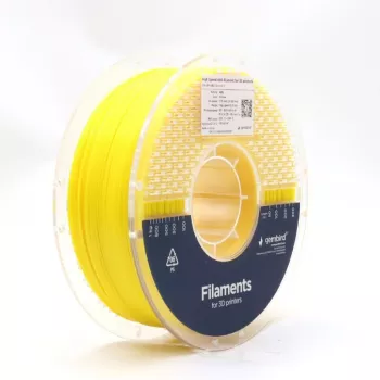 Filament do druku 3D Gembird ABS 1.75 mm Żółty 1 kg