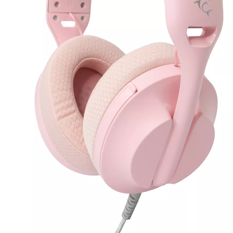 Słuchawki White Shark GH-2440 Parrot Pink