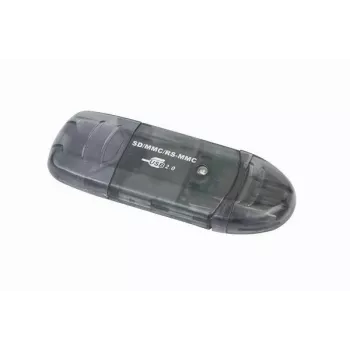 Czytnik kart USB 2.0 Gembird FD2-SD-1 — MMC/SD/SDHC/SDXC, 73×30×10 mm, 13 g, czarny