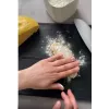 Ręczna maszynka do makaronu GEFU GF89426 — do lasagne, tagliatelle, tagliolini; stal nierdzewna i tworzywo sztuczne; 205×200×155 mm