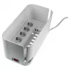 Przedłużacz sieciowy RealPower PowerBox 522 1,5 m 5 gniazd AC Wewnętrzny Biały