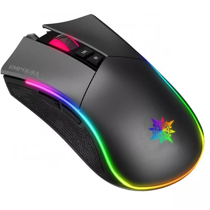 Mysz gamingowa INCA IMG-GT19 4800 DPI. RGB. 7 przycisków. USB. SW retail