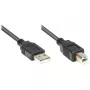 GoodConnections USB 2.0 A > B (ST-ST) 1,8m kabel adaptera Czarny (2510-2OFS)