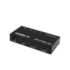 Rozdzielacz wideo HDMI SAVIO CL-42 — 2 wyjścia HDMI, 1920x1080, 36-bitowa głębia kolorów, metalowa obudowa, 5V/1A