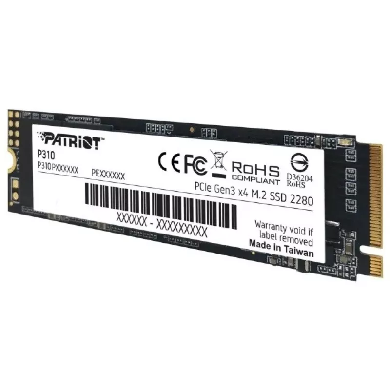 Patriot P310P192TM28 dysk pamięci masowej 1,92 TB PCIe 3.0 x4 (NVMe)