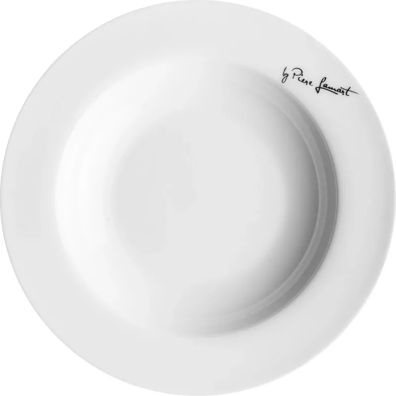 Zestaw naczyń stołowych Lamart LT9001 6 szt. Porcelana Biały 3 osoby