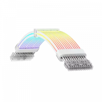Gamemax | Przedłużacz zasilacza | VGA 3x8PIN-B | Biały