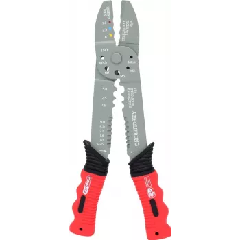 Narzędzie do zaciskania ks tools 115.1231, 220 mm – do końcówek izolowanych i nieizolowanych