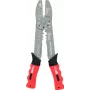 Narzędzie do zaciskania ks tools 115.1231, 220 mm – do końcówek izolowanych i nieizolowanych