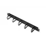 Patch panel ROLINE 1U, 4 x 6 mm openings, model 19RANGIERPANEL ROLINE 1 HE 4X6MM SW