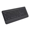 Logitech Signature - Klawiatura - Bezprzewodowa - Bluetooth 5.1 - QWERTY - Włoska - Grafit (920-010915)