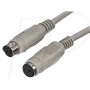 S/CONN 78106-2 kabel PS/2 1,8 m 6-p Mini-DIN biały
