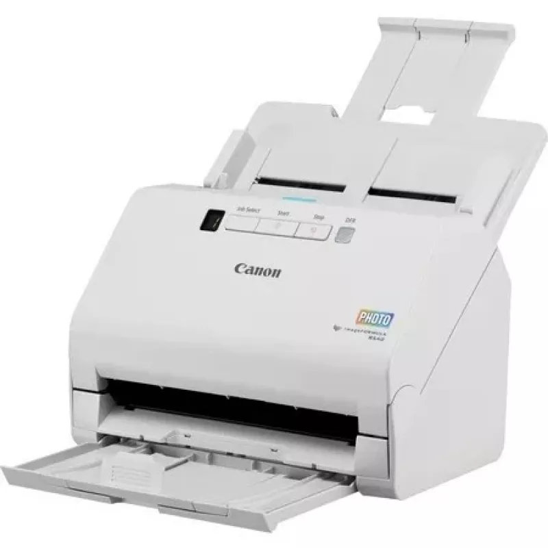 Skaner do zdjęć i dokumentów Canon imageFORMULA RS40, 600 x 600 DPI, 40 str./min, 30 str./min, skala szarości, monochromatyczny, skaner arkuszowy, biały