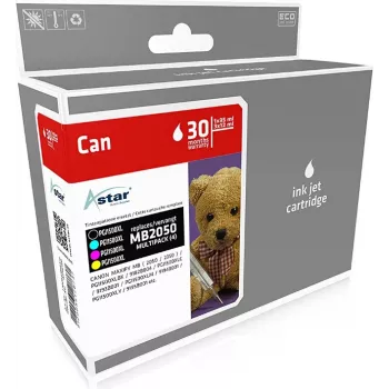 AS46150 ASTAR CANON PGI1500XL MB tusz(4) CMYK HC regenerowany 1200/1020/780/935