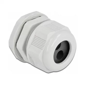 Dławik kablowy DeLOCK 60372 Szary Plastik 2 szt.