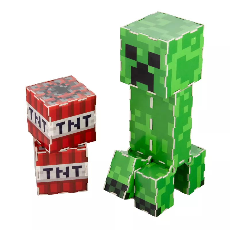 Zestaw konstrukcyjny Paladone Minecraft Creeper – zestaw do zbudowania figurki Creepera