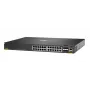 Hewlett Packard Enterprise HPE Aruba Networking CX 6200F 24G 4SFP+ Switch - Switch - max. odległość stosowania 10 km - L3 - zarządzany - 24 x 10/100/1000 + 4 x 100/1000/10G SFP+ - Front a