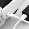 Akyga AK-USB-59 kabel USB-A (M) do USB-C (M), USB 2.0, 1 m, silikonowy