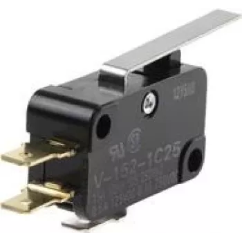 Mikroprzełącznik Omron V-152-1C25 250 V/DC 15 A 1 x włącz/(wyłącz) 1 szt. Torebka