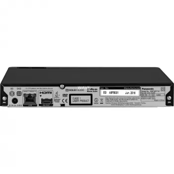 Odtwarzacz Blu-ray Panasonic DMP-BDT167EG Xvid, MKV, MP4, FLAC, MP3, AAC, ALAC, DSD Wi-Fi USB