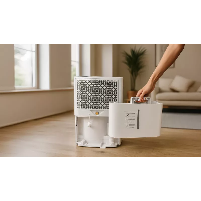 Osuszacz powietrza BLAUPUNKT ADH801 — 20 l/dobę (maks. 36 l/24h), zbiornik 4,2 l, 600 W, R290, wyświetlacz LED