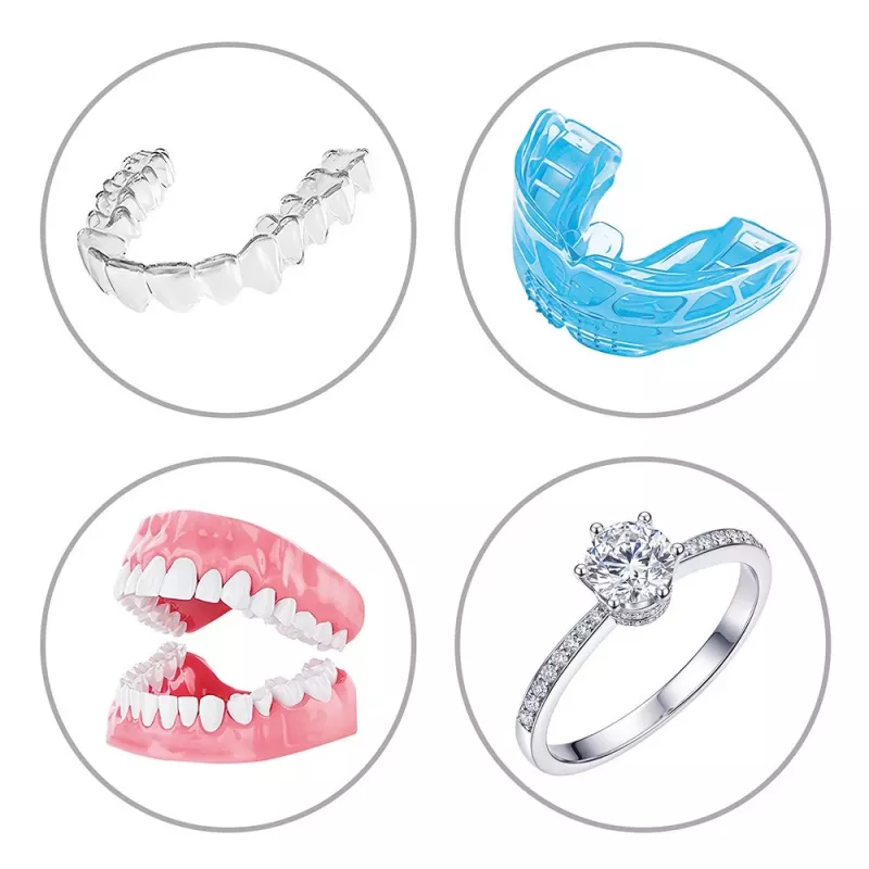Czyszczarka ultradźwiękowa ActiveJet AUC-198 — ładowana przez USB, UV, 7,4 V, 106×107×89 mm
