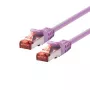 Networking kabel LOGON TCF66F003V RJ-45 Cat6a 0.3 m Violet