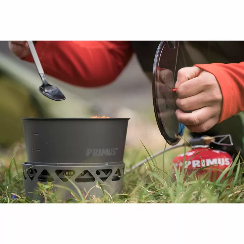 Zestaw garnków Primus PrimeTech 1,3 L, aluminium, średnica 17,8 cm, wysokość 108 mm, waga 524 g