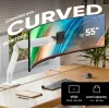 Uchwyt do monitora ONKRON G110-BG na 1 wyświetlacz 15 kg, do 106,7 cm (42 cale), VESA 75x75–100x100, zacisk/przelotka, czarno-szary