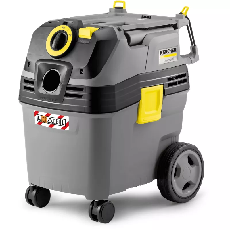 Odkurzacz beczkowy Kärcher NT 30/1 Ap L — na sucho i mokro, pojemność 30 l, 1380 W, przepływ powietrza 74 l/s, 25,4 kPa