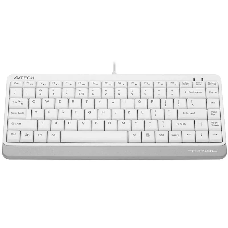 Klawiatura A4Tech FSTYLER FK11 Biała A4TKLA47119 (A4TKLA47119)