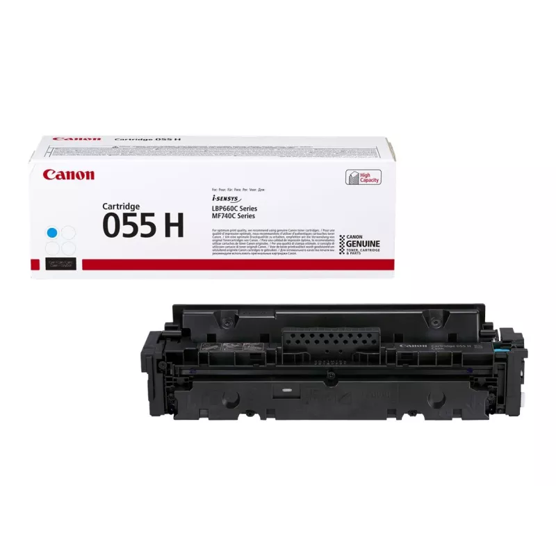 Kaseta z tonerem Canon 055H 1 szt. oryginalny cyjan