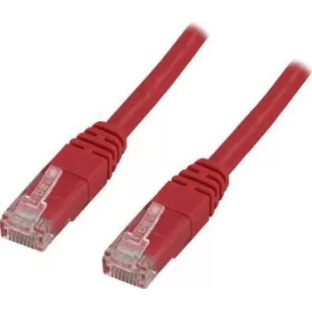 Kabel sieciowy Deltaco UTP Czerwony 0.5 m RJ-45 Cat6