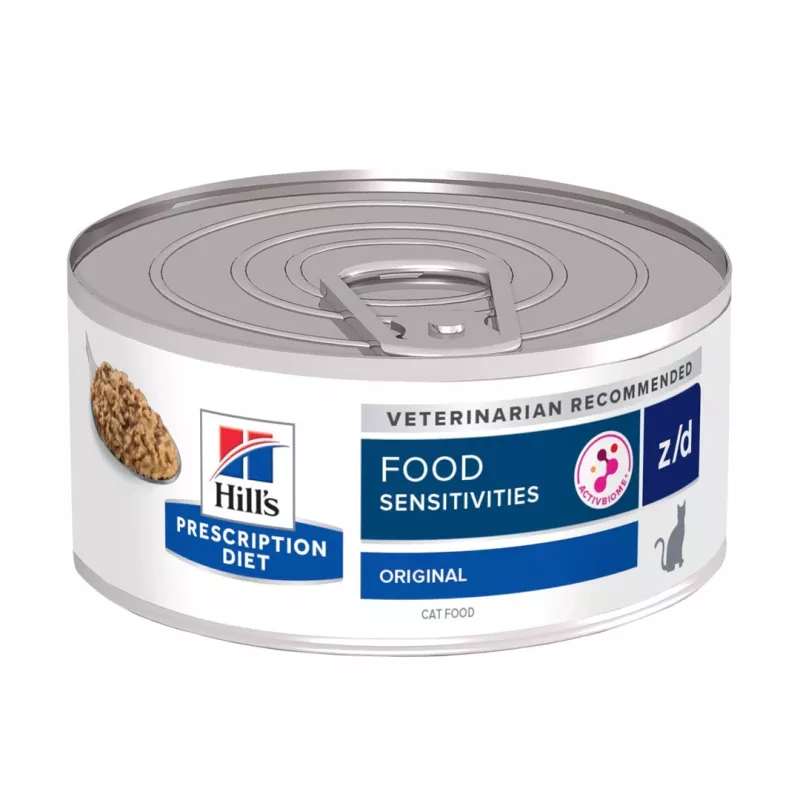 HILL'S Prescription Diet Feline z/d Food Sensitivities - mokra karma dla kota - 156g