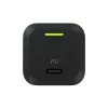 Ładowarka do urządzeń mobilnych zielony Cell CHARGC06, USB-C 33W, Quick Charge 3.0, wejście AC 100–240V, czarna