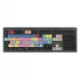 Logickeyboard Adobe Premiere Pro CC Astra 2 Klawiatura uniwersalna USB QWERTZ niemiecka szara