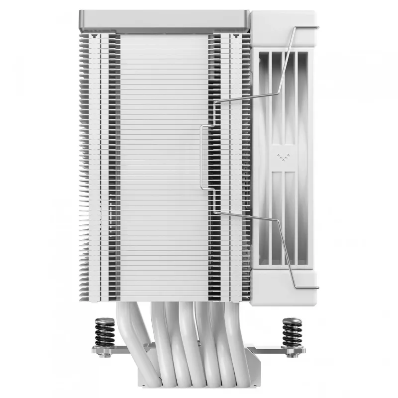 Chłodnica powietrzna DeepCool AK700 Digital WH, wentylator 120 mm, obsługa AM5/AM4/LGA 1700/1200/1155/1151/1150, biały