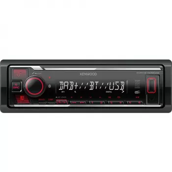 Elektronika KMM-BT408DAB, Czarny, 1 DIN, 88 W, 4.0 kanały, 50 W, 20 - 20000 Hz
