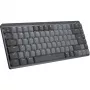 LOGITECH MX Mechanical Mini Minimalistyczna Bezprzewodowa Podświetlana Klawiatura - GRAFIT - (US) MIĘDZYNARODOWA - 2.4GHZ/BT - N/D - EMEA - KLIKAJĄCA