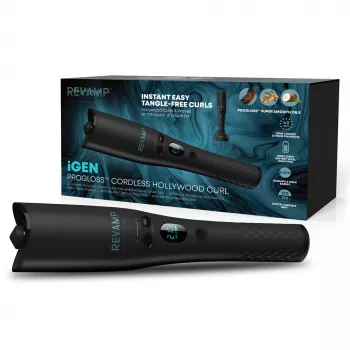 Revamp CL-2750-EU2 iGEN Cordless Progloss Hollywood Curl Automatyczna Lokówka Obrotowa