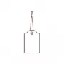 Strung marking tags HERMA 6903 18x28 mm with czerwony string