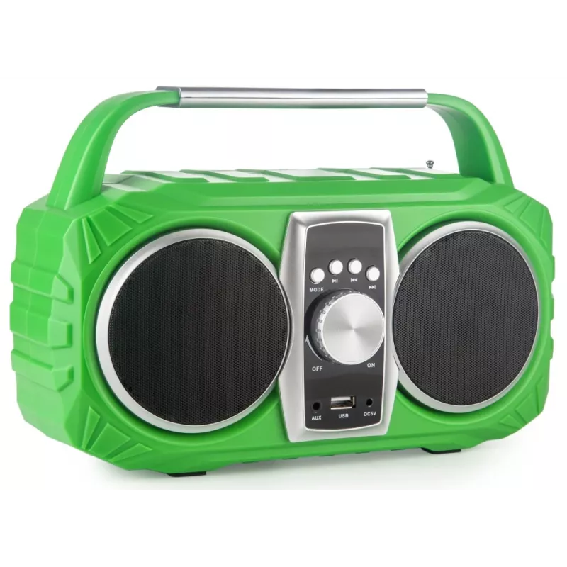 Radio clock PRIME3 Prime3 APR71GR Neon — budzik z radiem FM i wyświetlaczem LED
