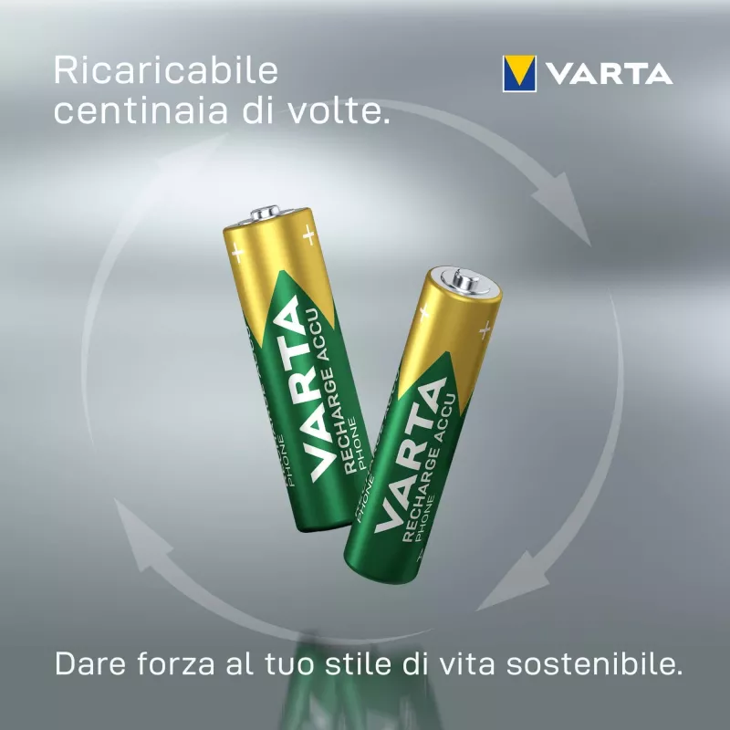 Bateria Varta AAA 800 mAh NiMH 2-BL DECT