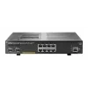 Hewlett Packard Enterprise HPE Aruba 2930F 8G PoE+ 2SFP+ - Switch - L3 - zarządzany - 8 x 10/100/1000 (PoE+) + 2 x 1 Gigabit/10 Gigabit SFP+ (Uplink) - montaż w szafie - PoE+ (125