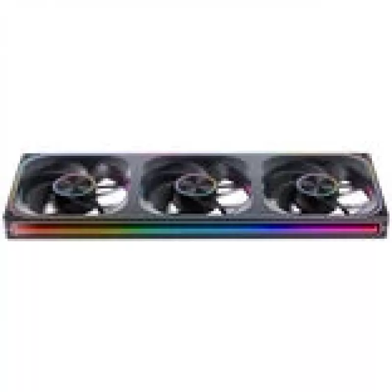 Wentylatory obudowy Jonsbo ZA-420BR PWM Reverse ARGB — 3×140 mm, czarne