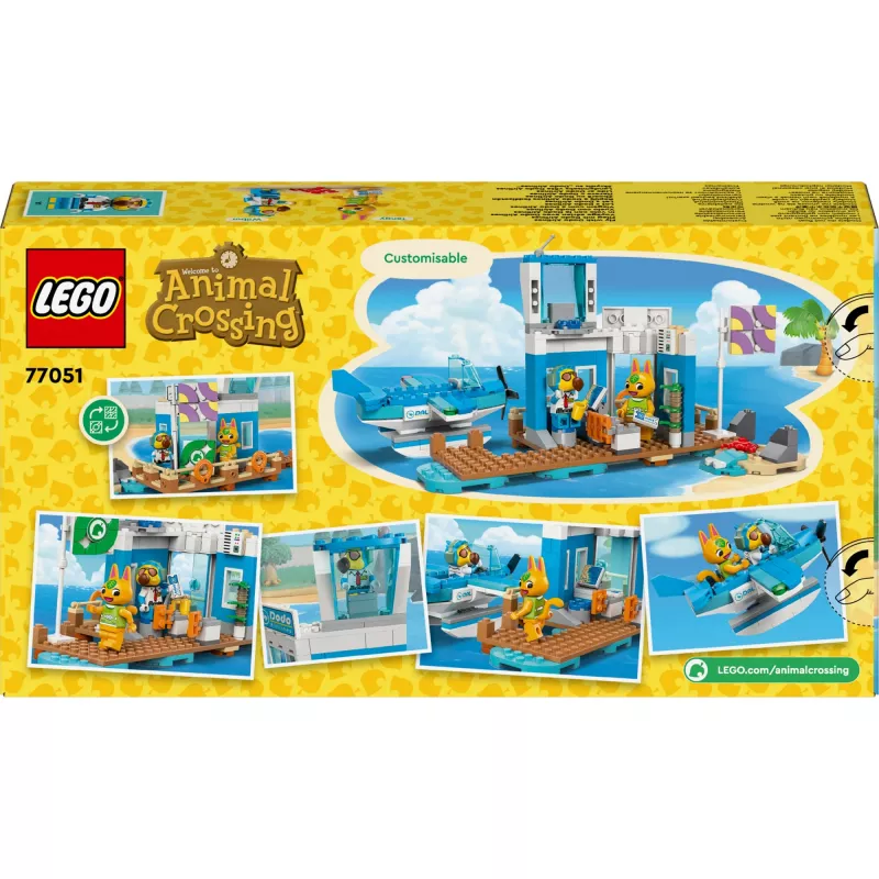 Zabawka konstrukcyjna LEGO 77051 Animal Crossing: Lot z liniami Dodo Airlines, marka LEGO, model 77051