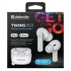 Słuchawki Bluetooth Defender TWINS 903, białe