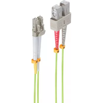 Światłowodowy kabel ShiverPeaks BS07-530615 7.5 m LC SC zielony
