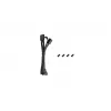 Wentylator obudowy DeepCool FL12 SE 120mm ARGB - Czarny